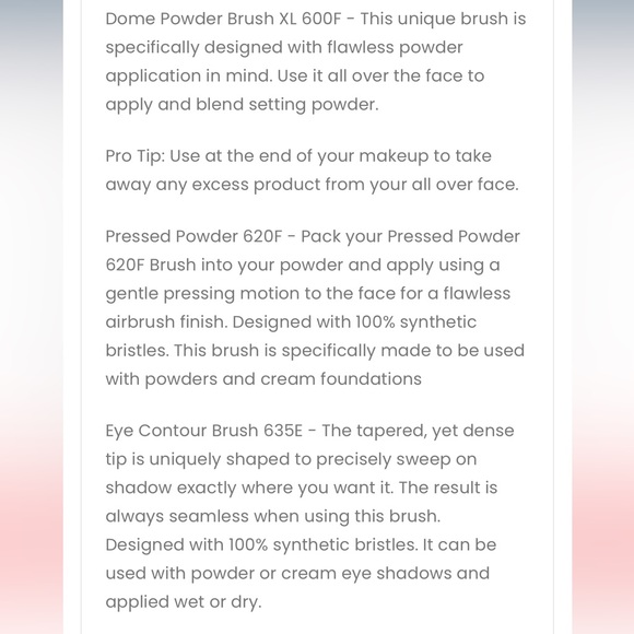 💖🆕💖 F.A.R.A.H Rendezvous Brush Trio - Picture 2 of 8